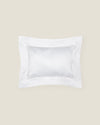 Ori Treccia boudoir sham in white