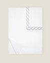 Treccia Moderno white/sterling duvet cover