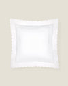 Treccia white/white euro sham
