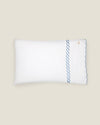 Treccia pillowcase white/medium blue