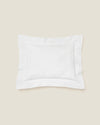 Impero Sham boudoir in white/white