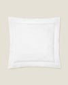 Impero euro Sham in white/white