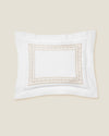 Impero standar Sham in white/beige