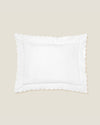 Treccia Splendore white/white standard sham