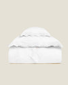 Marrakesh white/white duvet cover stack