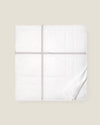 Treccia white/sterling quiltino