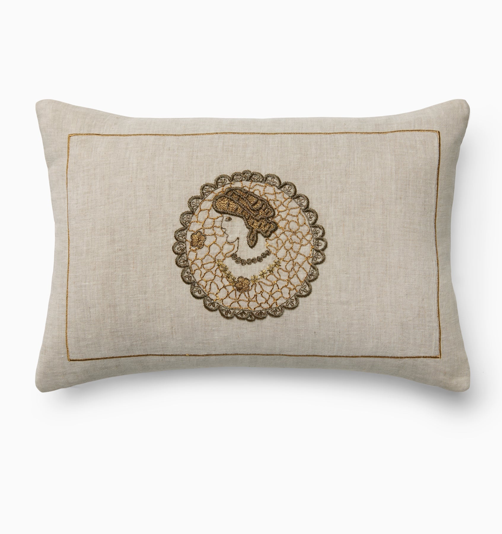 Sferra - Cameo Decorative Pillow