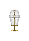 Saint-Louis Matrice small golden-finish table lamp