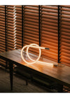 Saint-Louis Torsade crystal table lamp in an interior